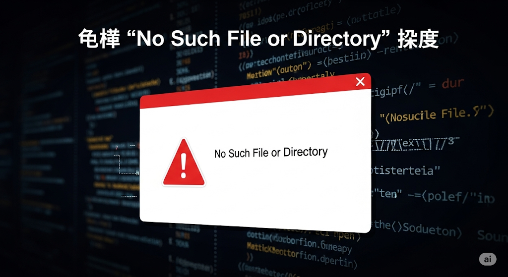 解决 ‘No Such File or Directory’ 错误的完整指南