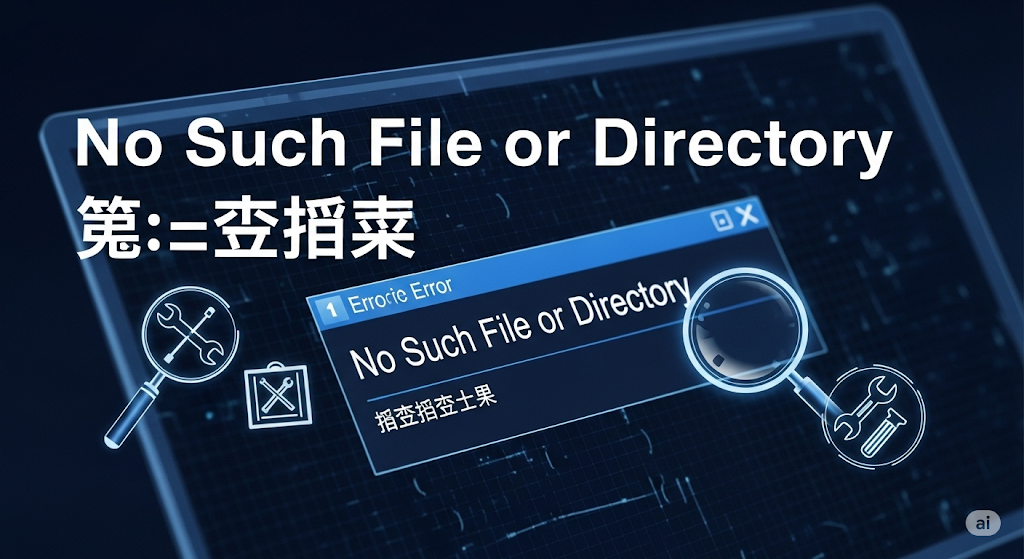 "No Such File or Directory" 错误详解:原因、排查与解决方案