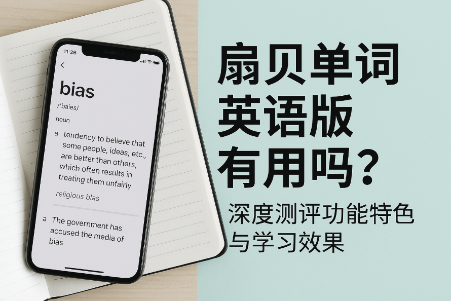 扇贝单词英语版有用吗 扇贝单词英语版有用吗?深度测评功能特色与学习效果全面分析报告