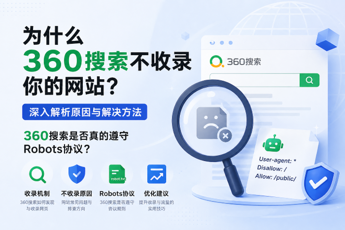 为什么360搜索不收录你的网站？顺便聊聊它是否真的遵守robots协议